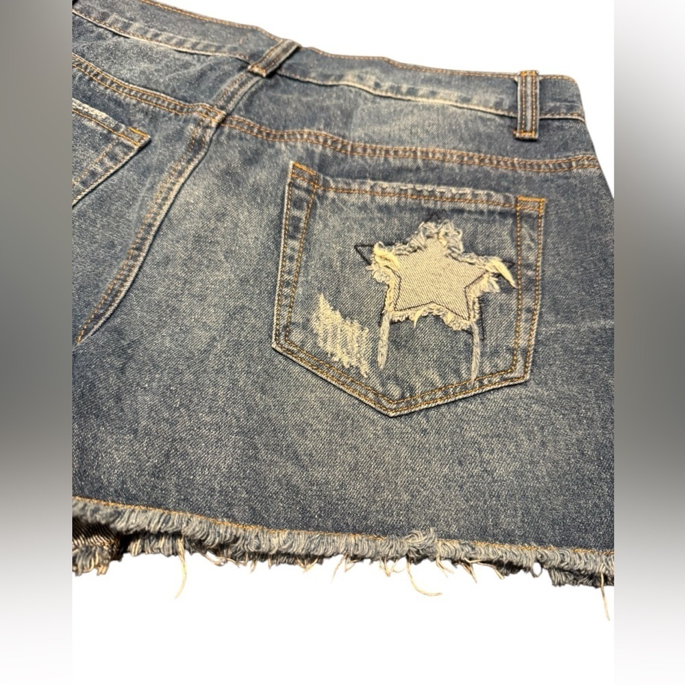 Altar’d State Denim Star Shorts - Picture 10 of 10